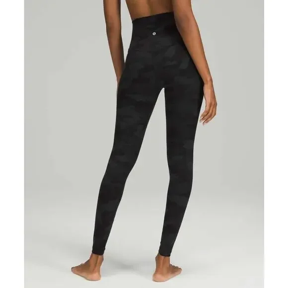 Lululemon Align High-Rise Pant 28 Camo Deep Coal Size 6 - Picture 9 of 9